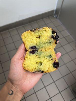 blueberry cornbread bibingka *gluten-free