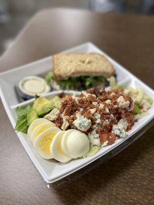 Half Cranberry 'N Pecan Chicken Salad Sandwich &  Half Avocado Cobb Salad