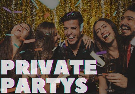 Private Party event activities