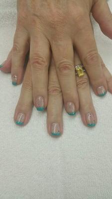 Here are is a couple pictures I've done at kings razor! Come see me if you need your nails done!