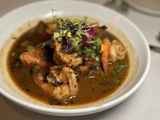 Bbq Shrimp & Grits