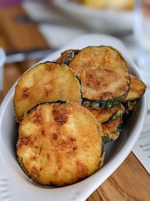 February 13 2022; Zucchini chips ($12).