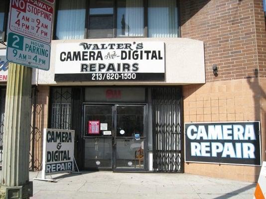 facade of walters camera.