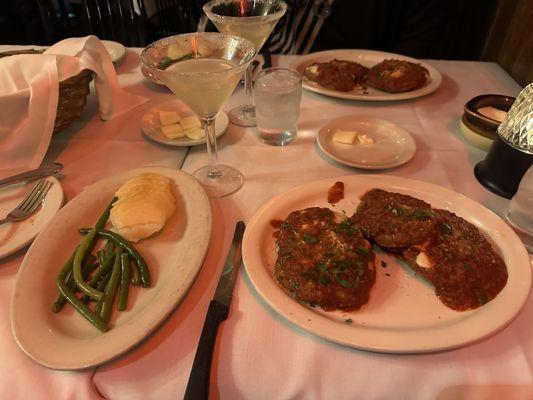 $40 eggplant entrees and $20 martinis