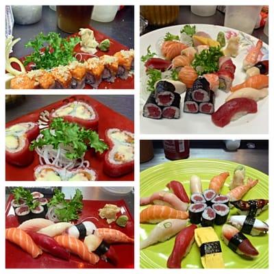 Which sushi is your fave? They all look equally delicious!