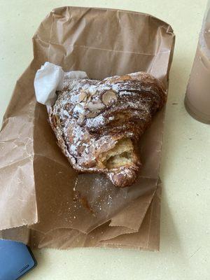 Almond croissant