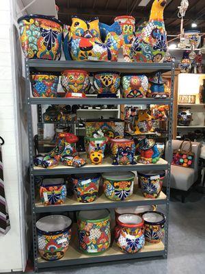 Very colorful Pottery