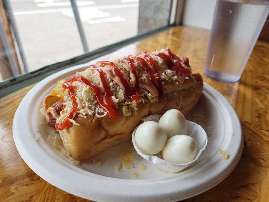 Colombiano hot dog