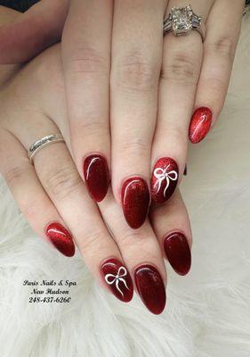 Merry Christmas!!! We'll open this Sunday 12/22/2024. Treat yourself to the perfect festive nails this week. Please schedule appointments @