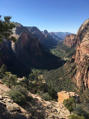 The view from Angel's Landing