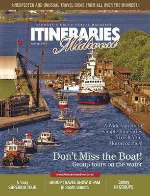 Itineraries Midwest spring issue...Don't Miss the Boat.