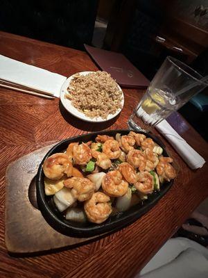 Shrimp teriyaki