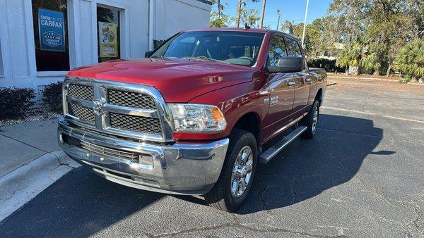 Fresh to the lot 2014 Ram 2500 SLT 6.4L Hemi 4WD