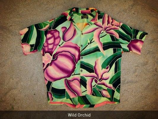 Wild Orchid Aloha Shirt