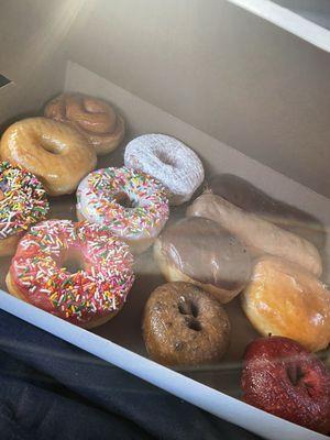 Assortment of donuts