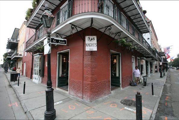 We love serving the French Quarter from both our Royal St shops! This location is on the intersection of Royal and St Ann