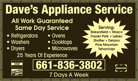 Dave's Appliance Service