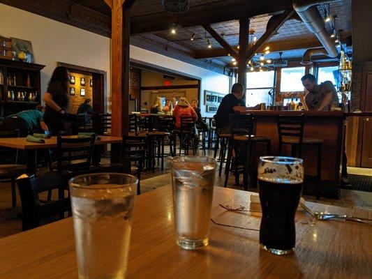 Inside Brewpub.