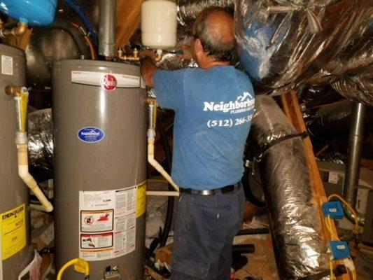 Water Heater Installation - Lakeway, Tx