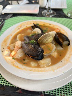 Seafood soup