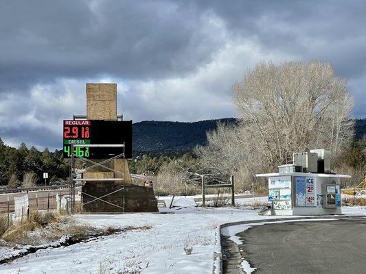 Gas prices in January 2023