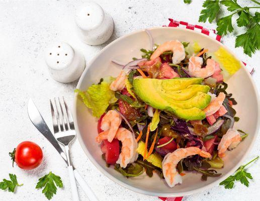 Shrimp & Avocado Salad