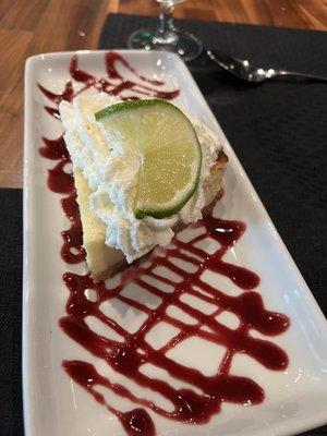 Key Lime Pie, very good