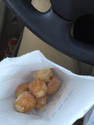 Donut Holes, as you can see I ate quite a few already lol