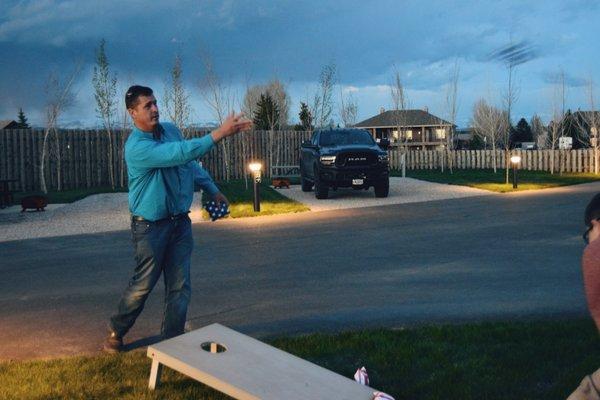 Enjoy a game of Cornhole!