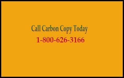 Carbon Copy, Inc., Your Copier and Printer Specialists 1-800-626-3166