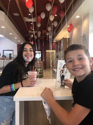 Kids love our Smoothies!