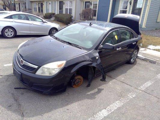 2009 Saturn Aura - Before