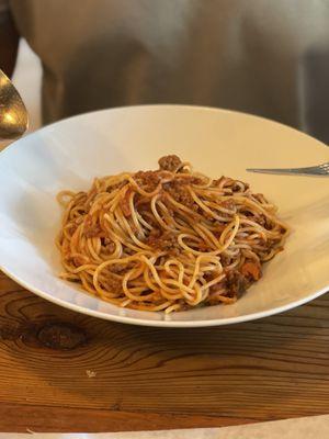 Fettuccine Bolognese