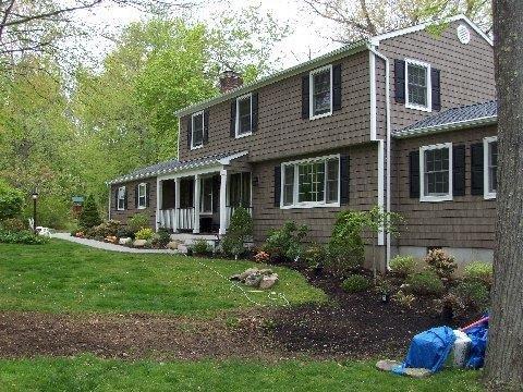 Home Addition in Bethel and New Siding Throughout