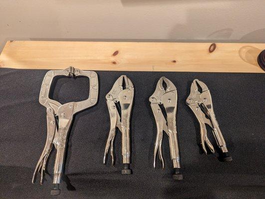 USA Made Malco Locking Pliers