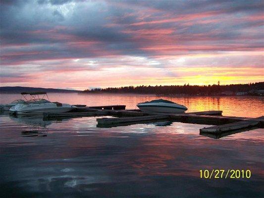 Lakeside Sunset