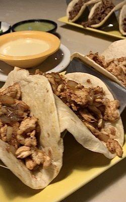 Chicken tacos