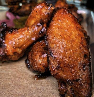 Smoked wings