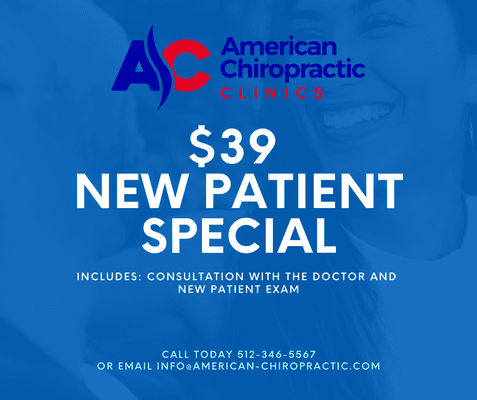 $39 NEW PATIENT EXAM & CONSULTATION