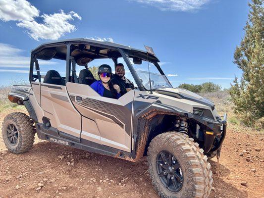 Our rental from Sedona ATV