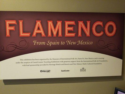 Flamenco Exhibit!