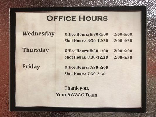 Office Hours