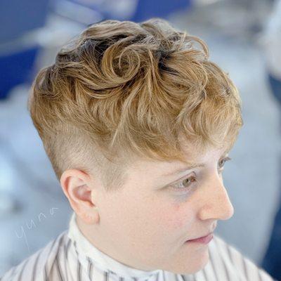 ‍Perm & Cut! Please book online. Helloyuna.com / instagram @helloyunasf