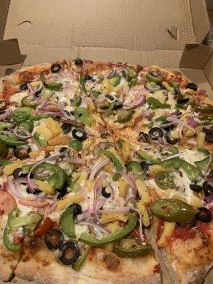 Large Veggie Lover Pizza