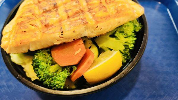 Salmon Teriyaki Bowl