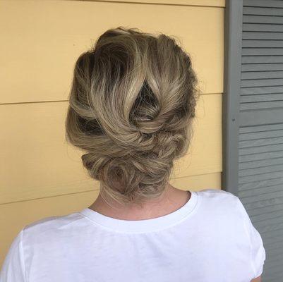 Lovely updo