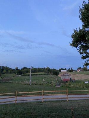 View from the rocking chairs