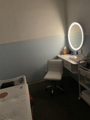 Private treatment room