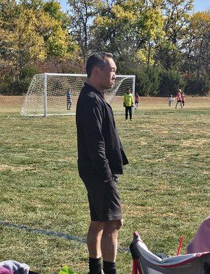 This guy kept harassing parents but wouldn't identify himself after standing with other parents.