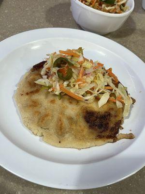 Absolutely delicious! The pupusas was excellent and the service was great! We will definitely be back here!